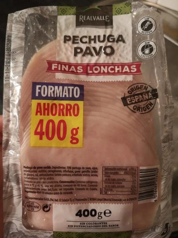 Pechuga Pavo