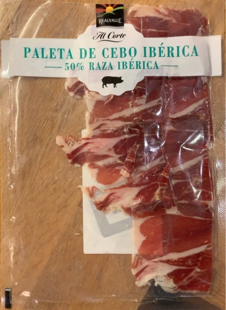 Paleta de cebo iberico