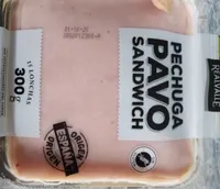 Pechuga de pavo sandwich