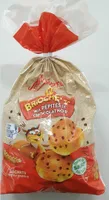 Briochettes aux pépites de chocolat noir