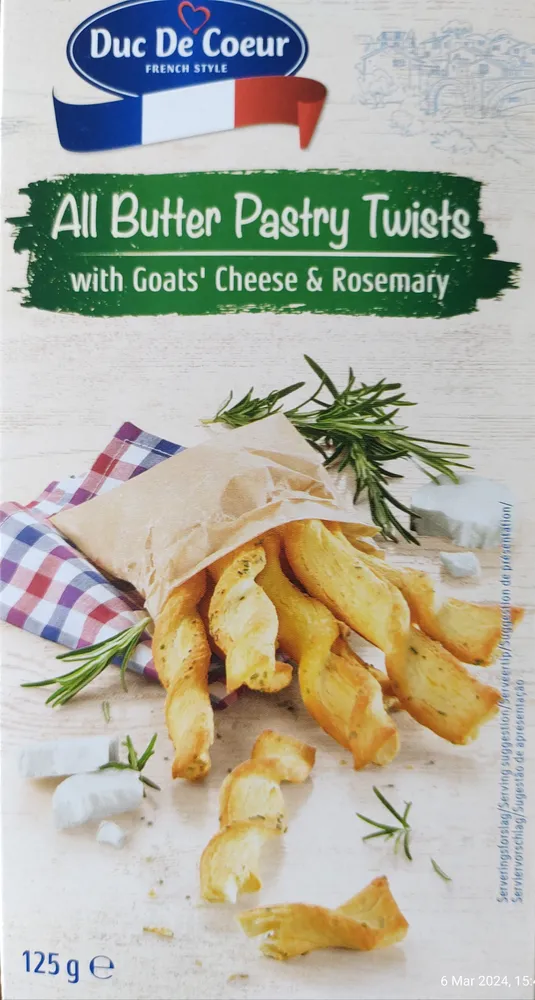 All Butter Pastry Twists