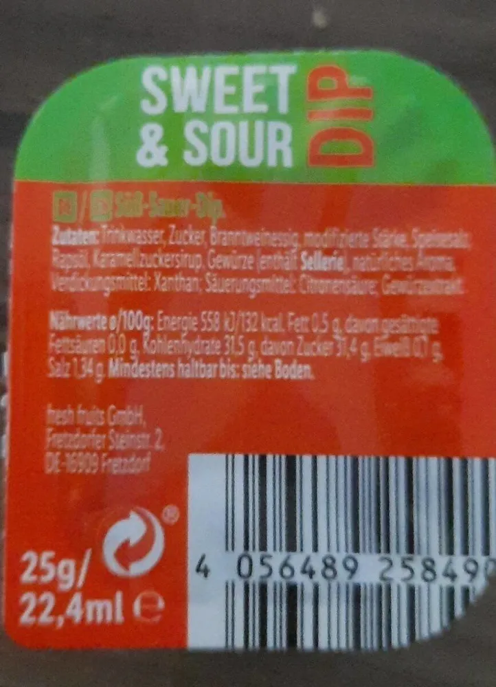 Sweet et Sour DIP
