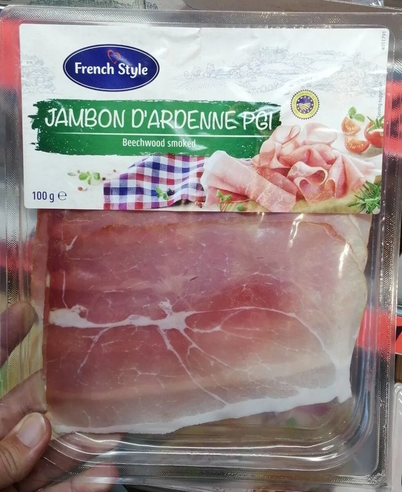 Jambon d'Ardenne PGI
