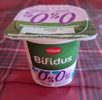 Yogur bifidus Natural 0 % azucar añadido / materia grasa