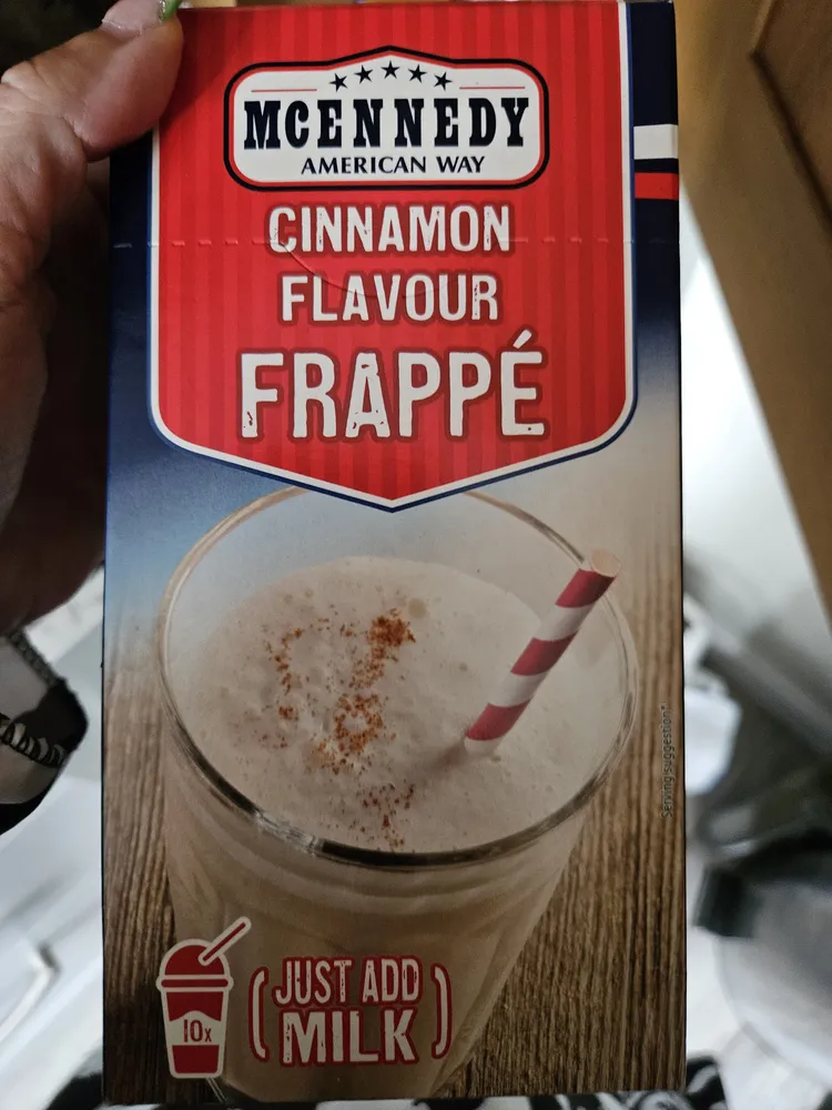 CINNAMON FLAVOUR FRAPPÉ
