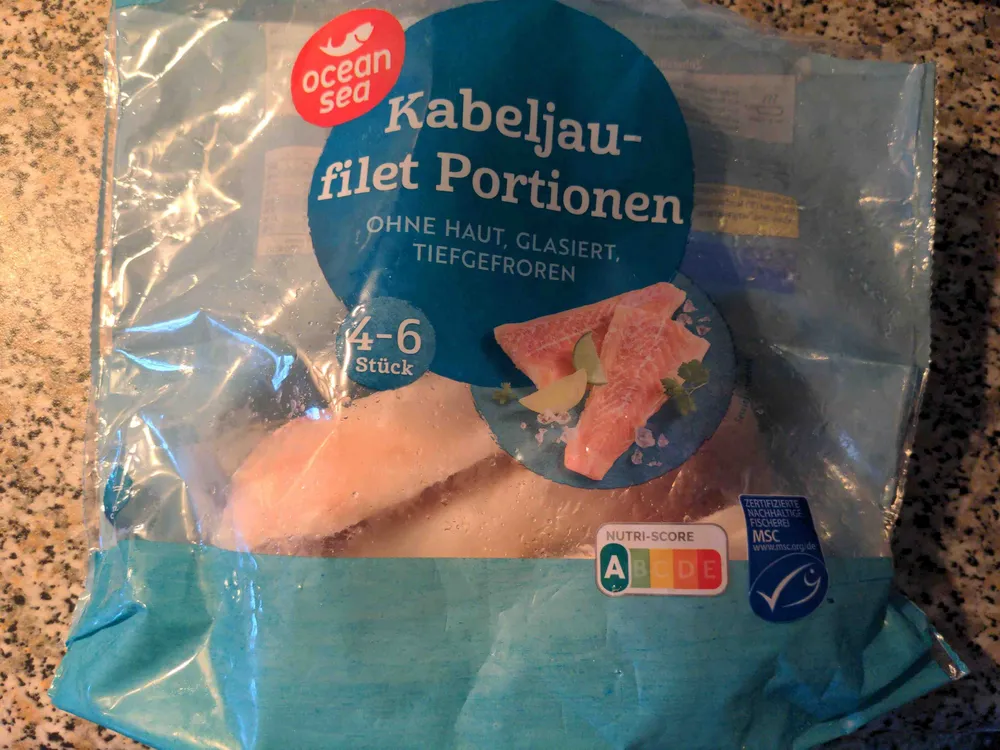 Kabeljaufilet Portionen