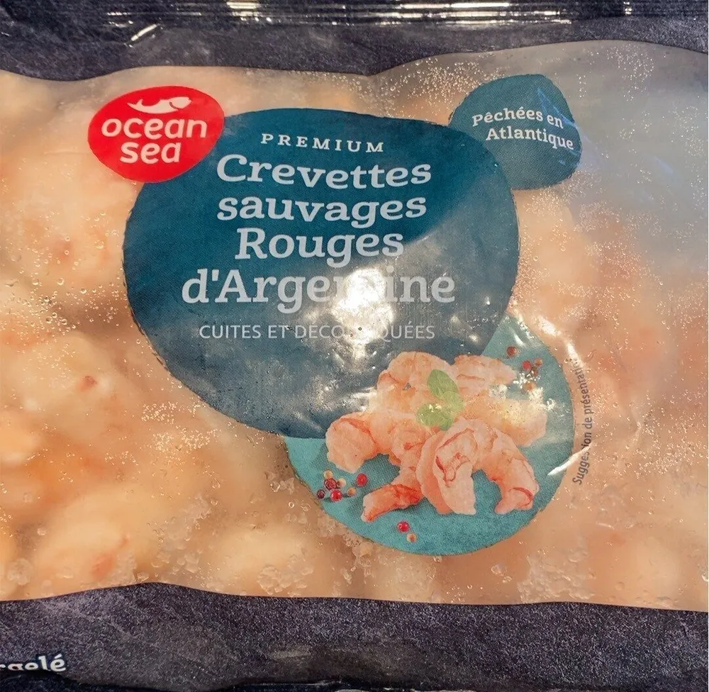 Crevettes sauvages roues d’argentine