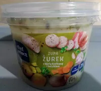 Żurek z białą kiełbasą i boczkiem