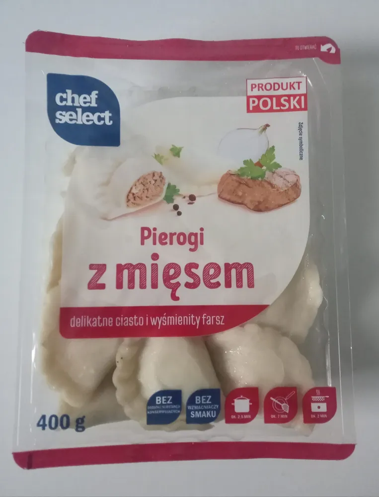 Pierogi z mięsem