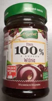 Dżem 100% z owoców Wiśnia