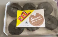 6 DONUTS glaçage cacao