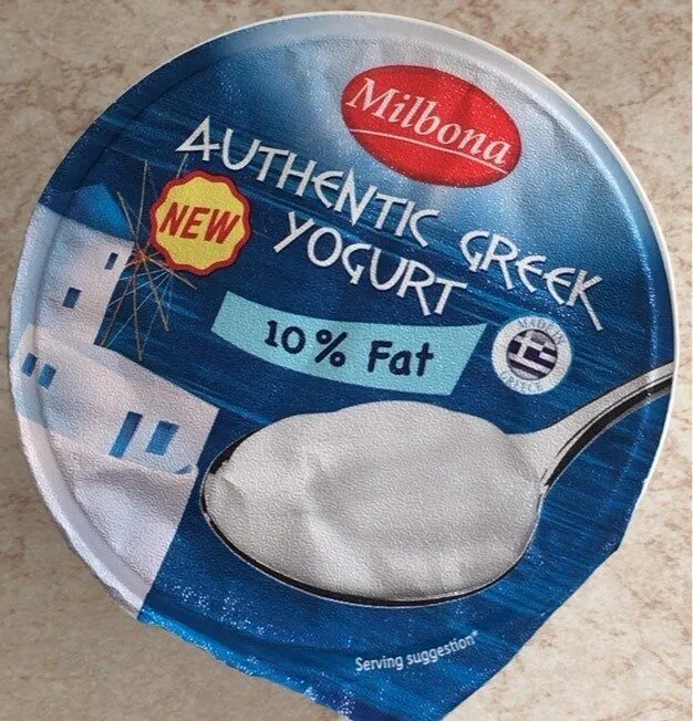 Authentic greek yogurt