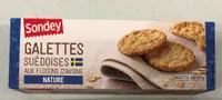 Galettes suédoises aux flocons d'avoine - nature
