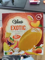 Exotic with a fruity sauce