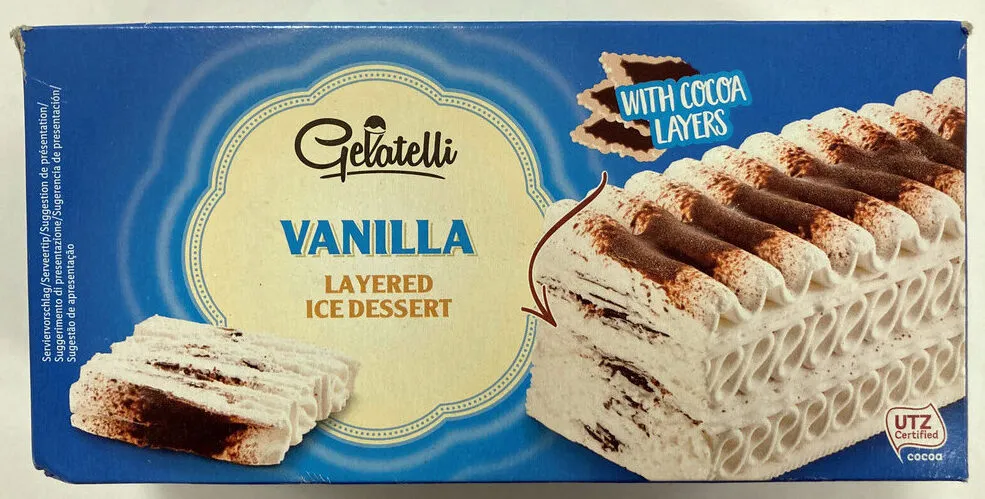 Layered Ice Dessert Vanilla