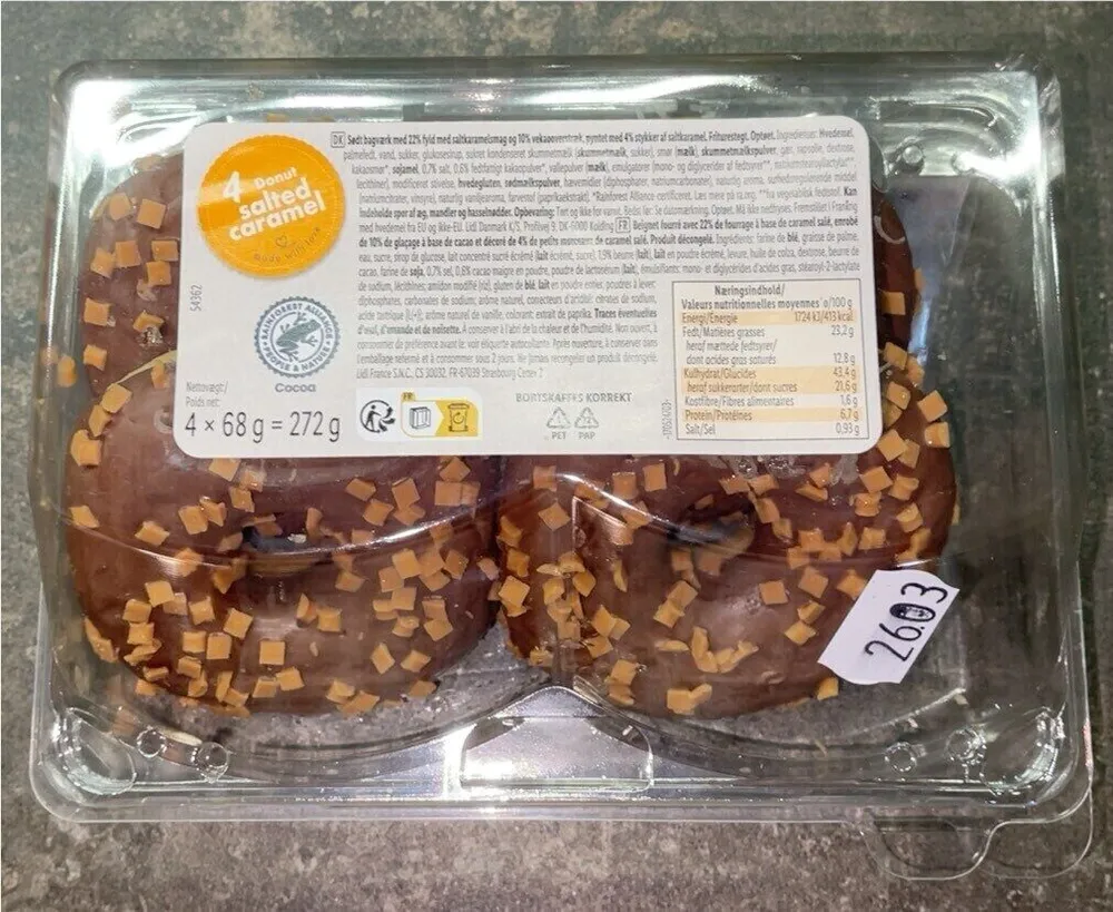 Donuts caramel salé