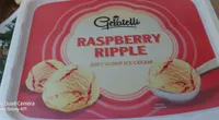 Raspberry ripple ice cream