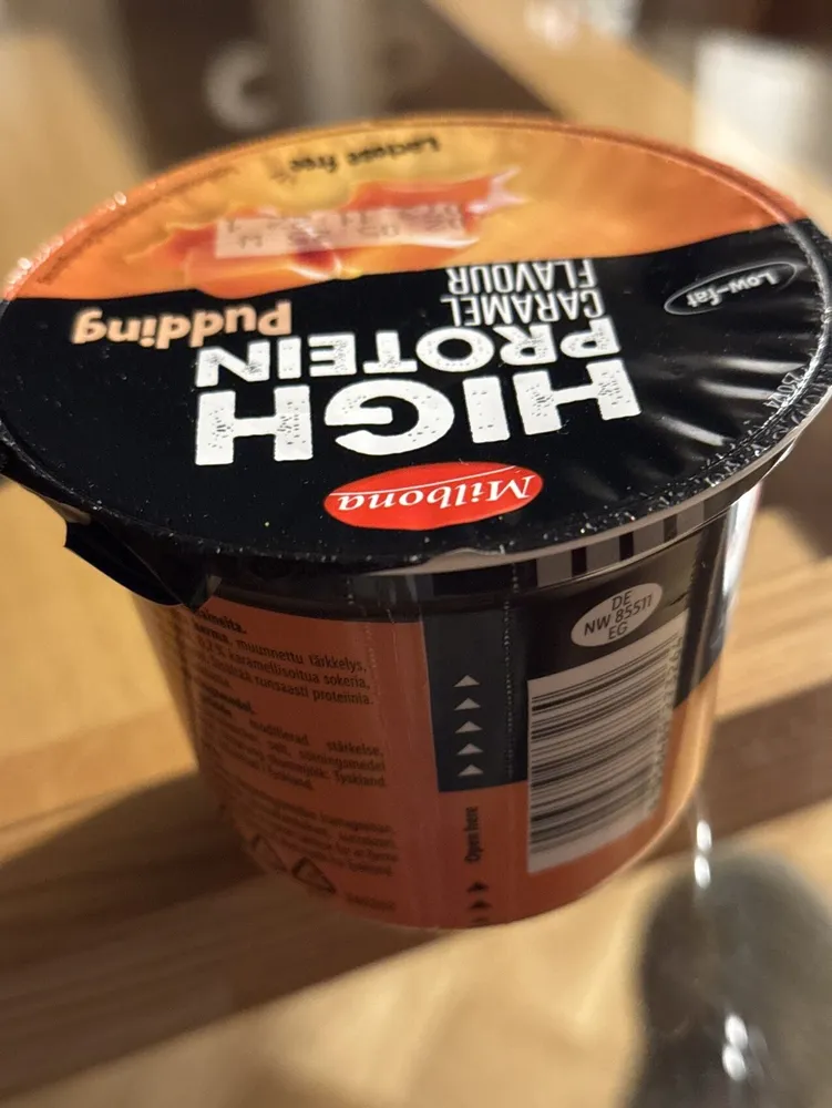 High Protein Caramel Pudding