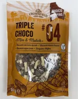 Triple choco topping