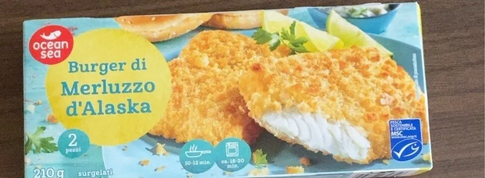 Burger di Merluzzo d’Alaska