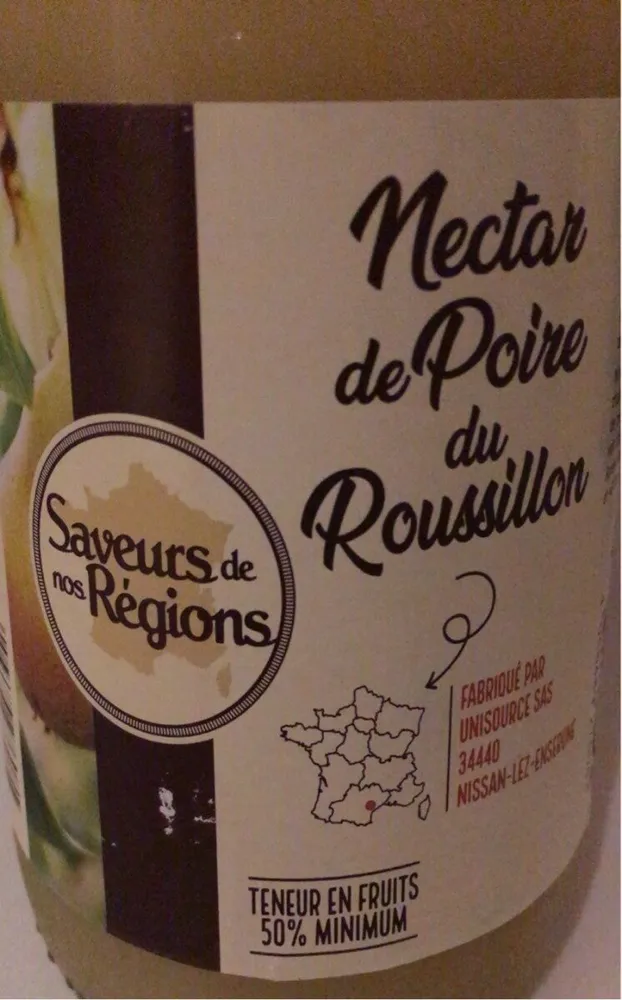 Nectar de poire du Roussillon