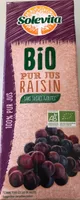 Bio jus de Raisin sans sucres ajoutés pur jus