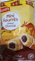 Mini fourrés cœur chocolat