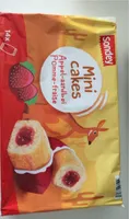 Mini cakes pomme fraise