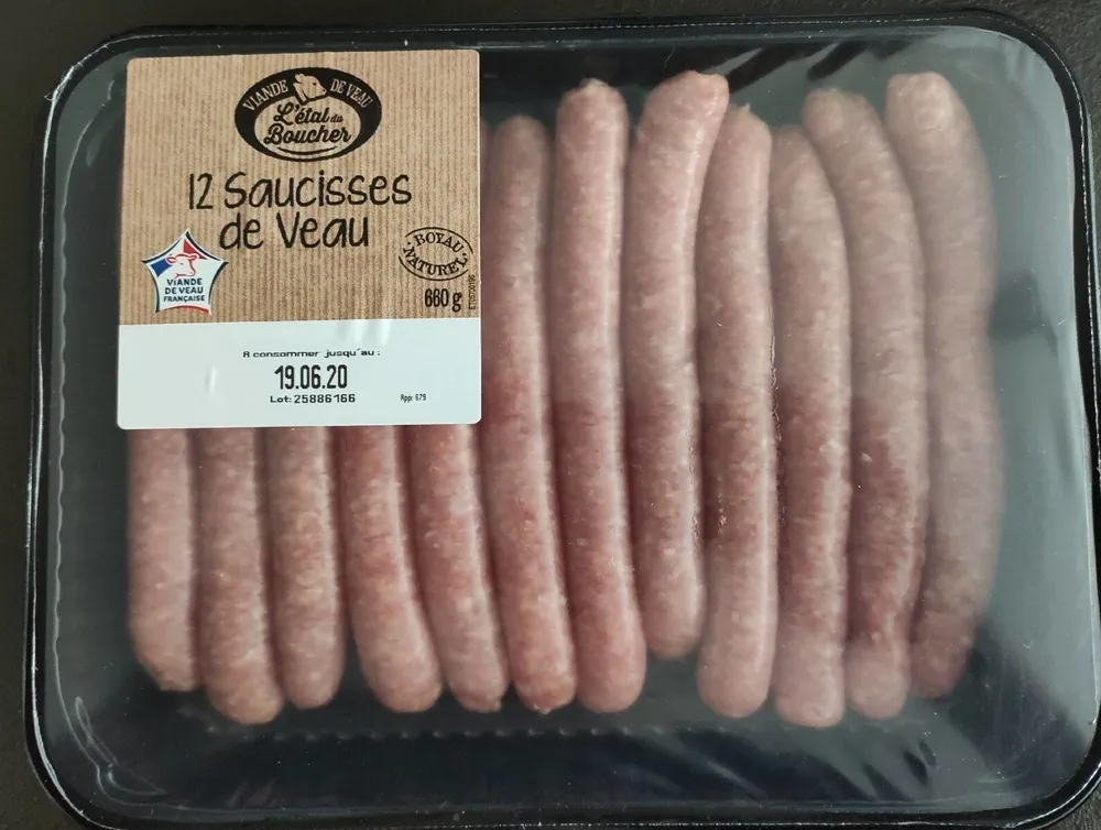 Saucisses de veau