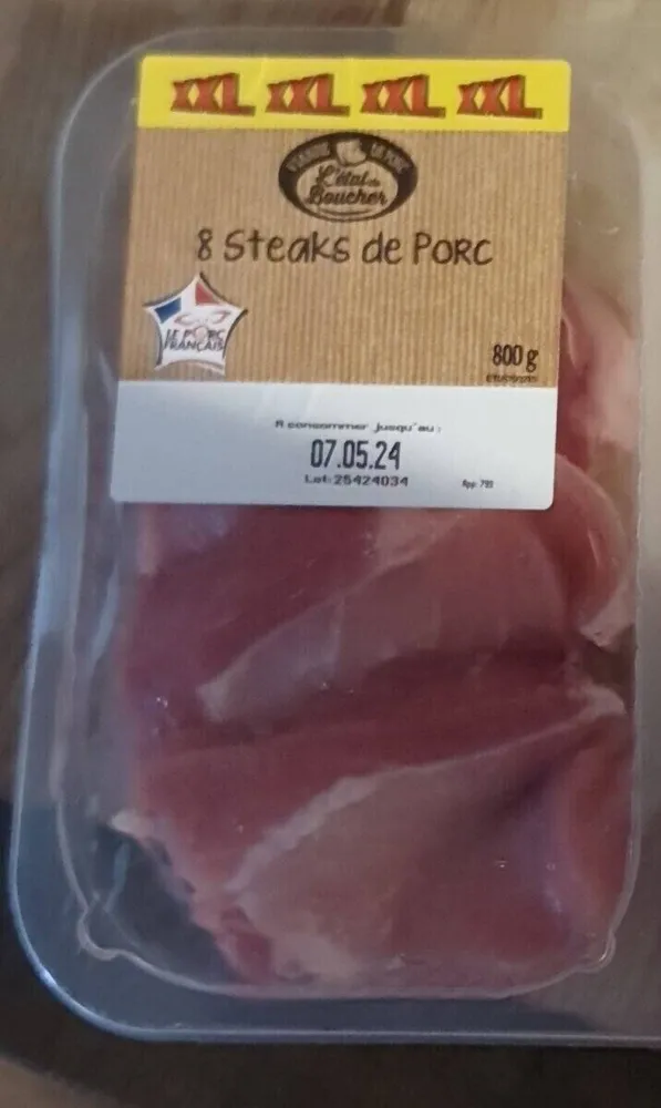 Steak de porc