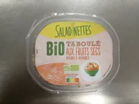 Taboulé aux fruits secs raisins et amandes