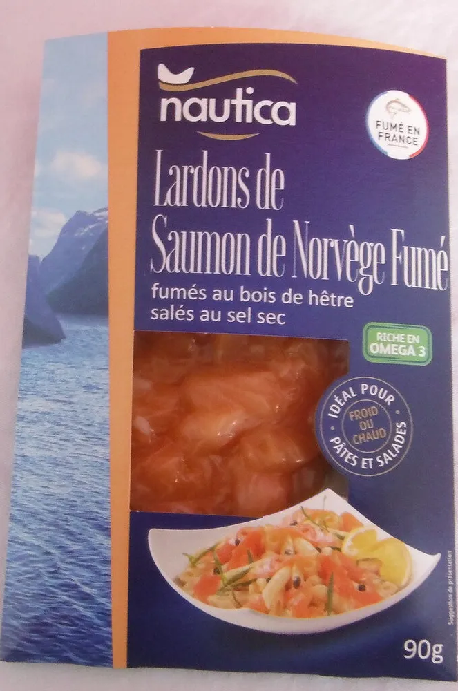 Lardons de saumon fumé
