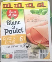 Blanc de poulet doré au four