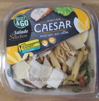 Salade et penne Caesar