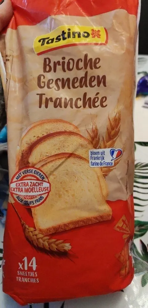 Brioche tranchée