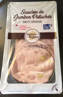 Saucisse de jambon pistachee