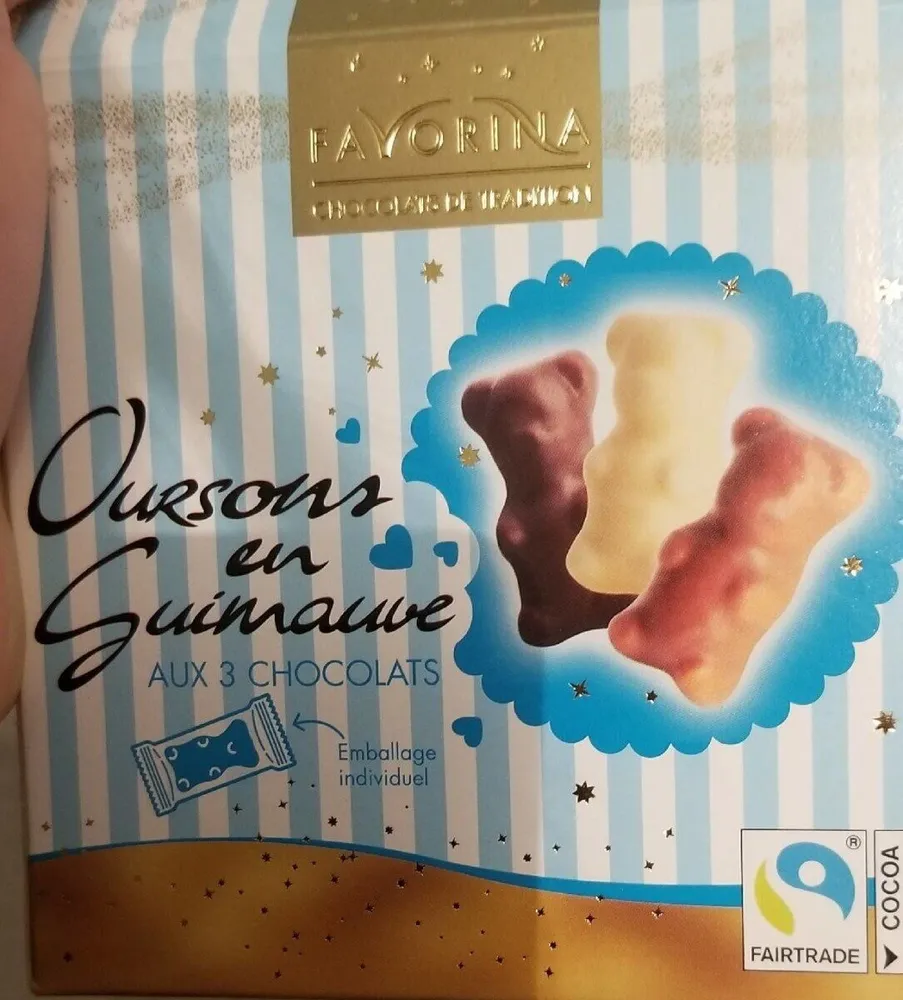ourson en guimauve