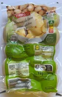 Pommes de terre entières épluchées