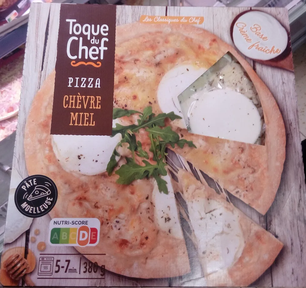 Pizza chèvre miel