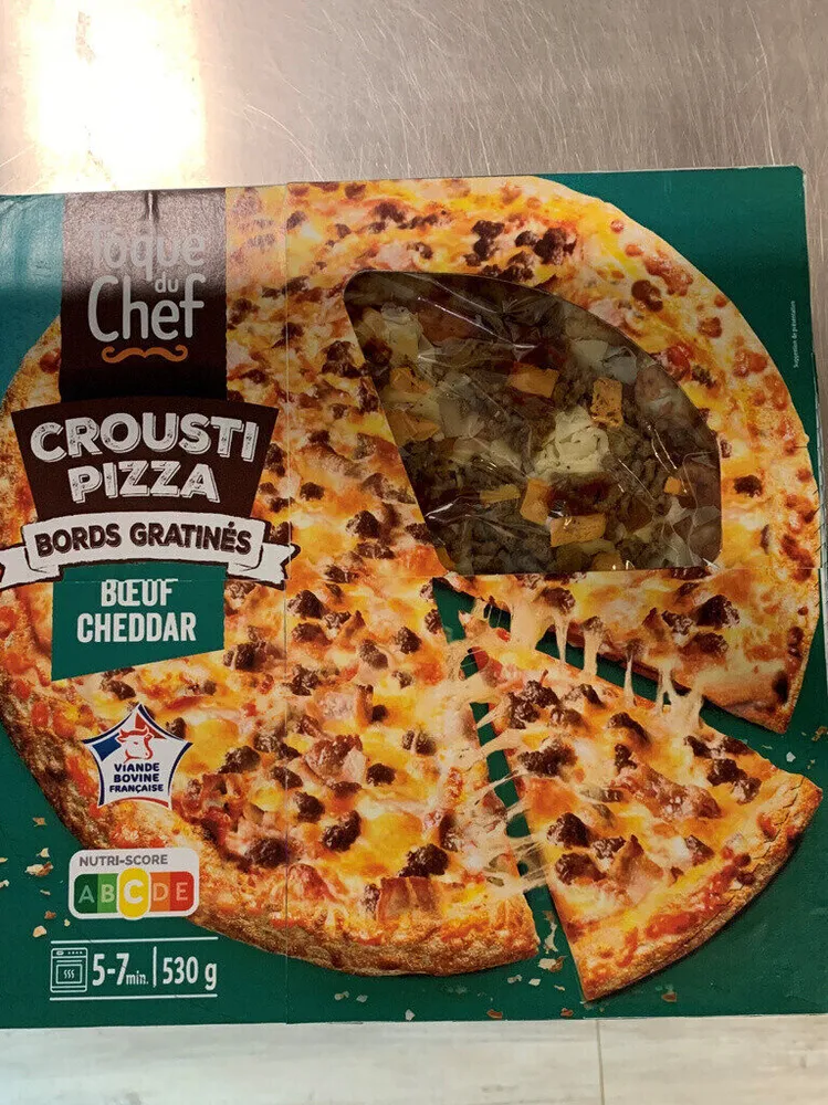 Crousti Pizza Bœuf Cheddar