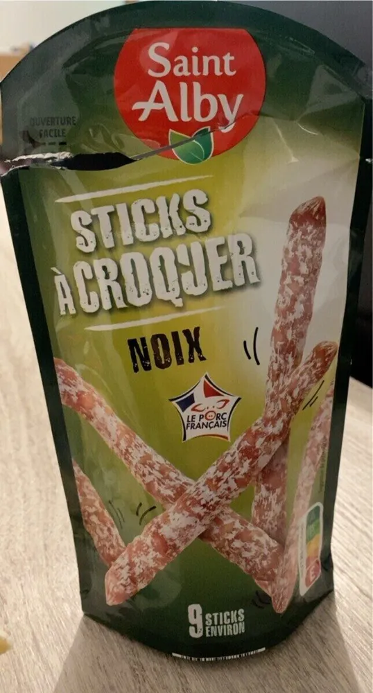 STICKS À CROQUER NOIX