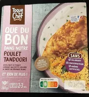 Que du bon dans notre poulet tandoori