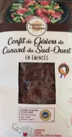 Confit de gésiers de canard du sud-ouest en émincés