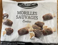 Morilles sauvages entières Sugelé