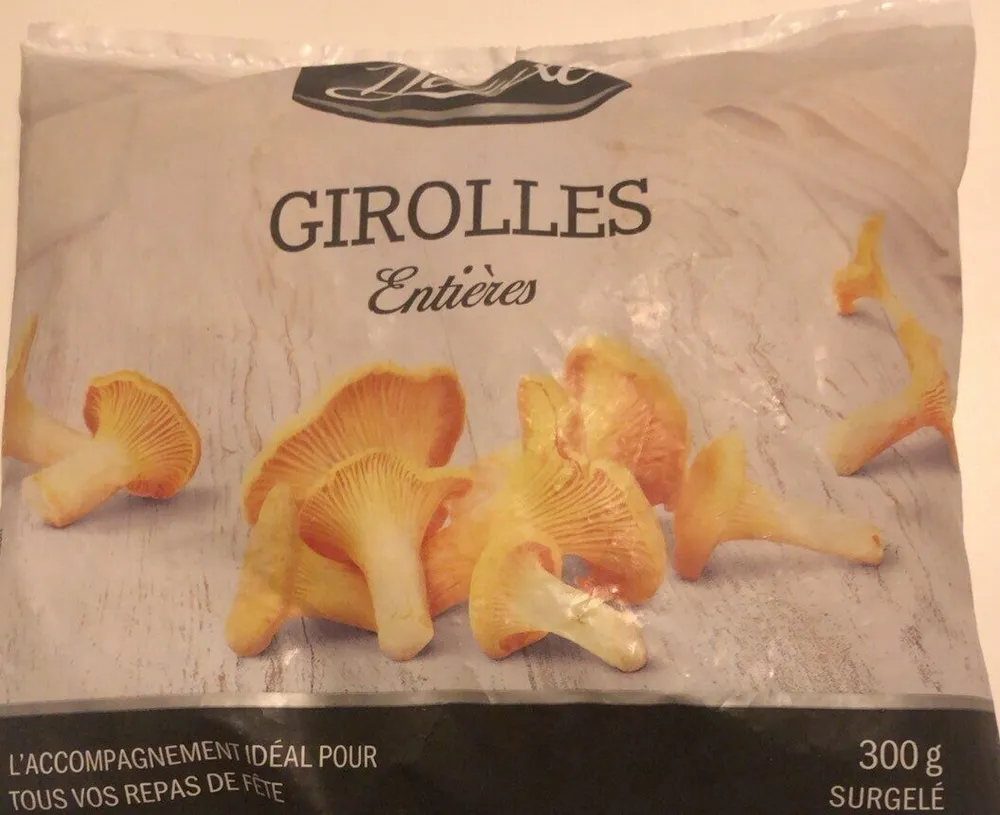 Girolles entieres
