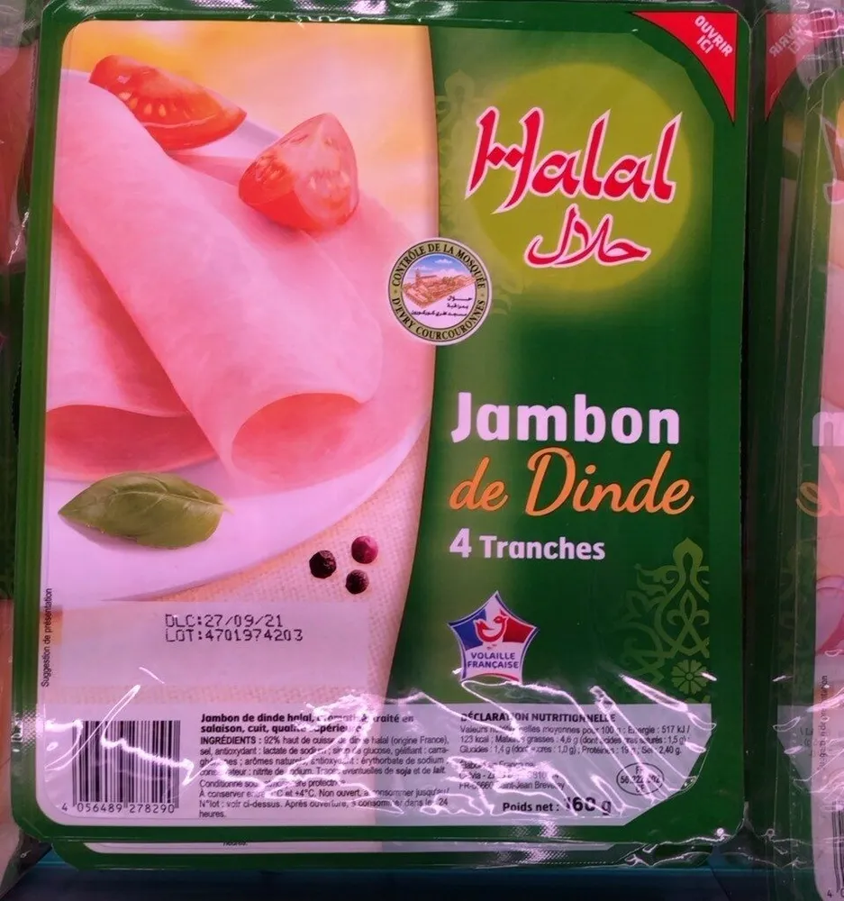 Jambon de dinde halah