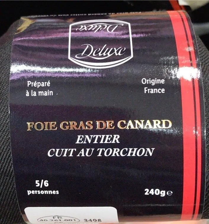Foie gras canard