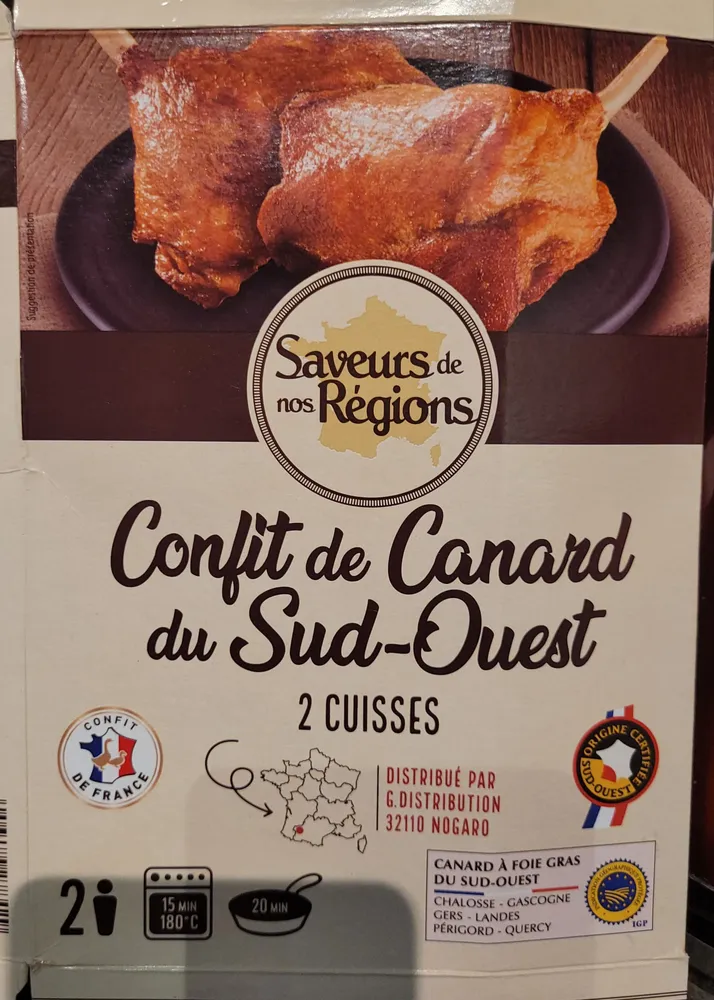 Confit de canard du Gers