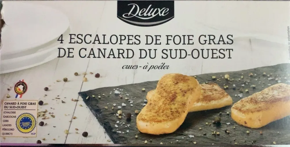 Escalope de foie gras