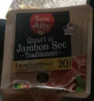 Quart de jambon sec Traditionnel